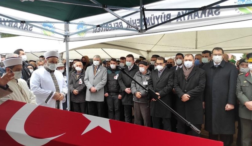Sakarya şehidini dualarla uğurladı
