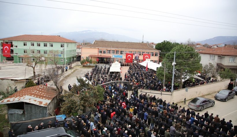 Sakarya şehidini dualarla uğurladı
