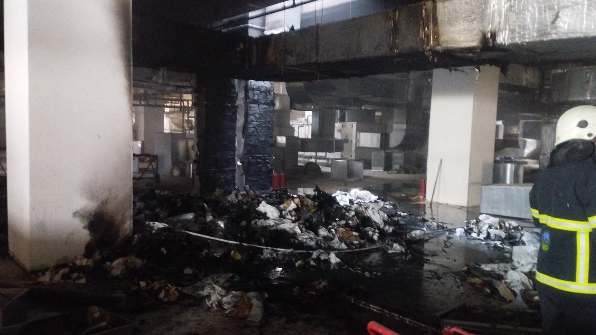 Sakarya şehir Hastanesi'nde yangın paniği.