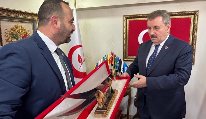 Sakarya Vakfıkebir Derneği BBP Liderini Ziyaret Etti