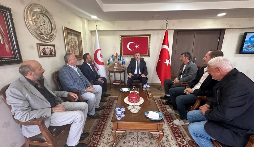 Sakarya Vakfıkebir Derneği BBP Liderini Ziyaret Etti