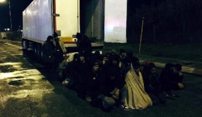 Sakarya'ya geliyorlardı 40 kaçak Afgan yakalandı