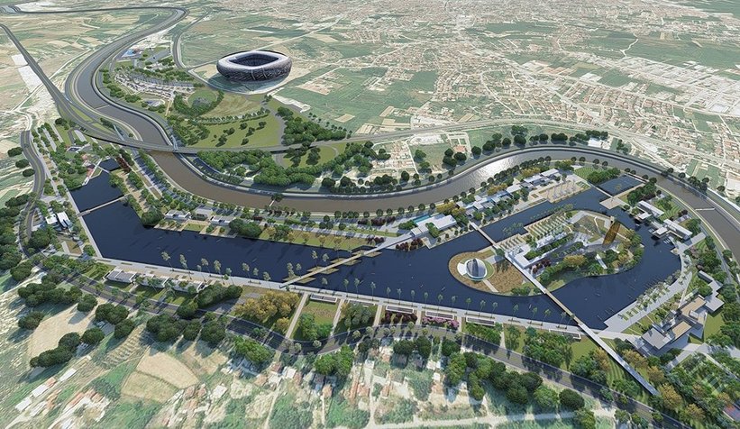 Sakarya'ya Nehirada geliyor