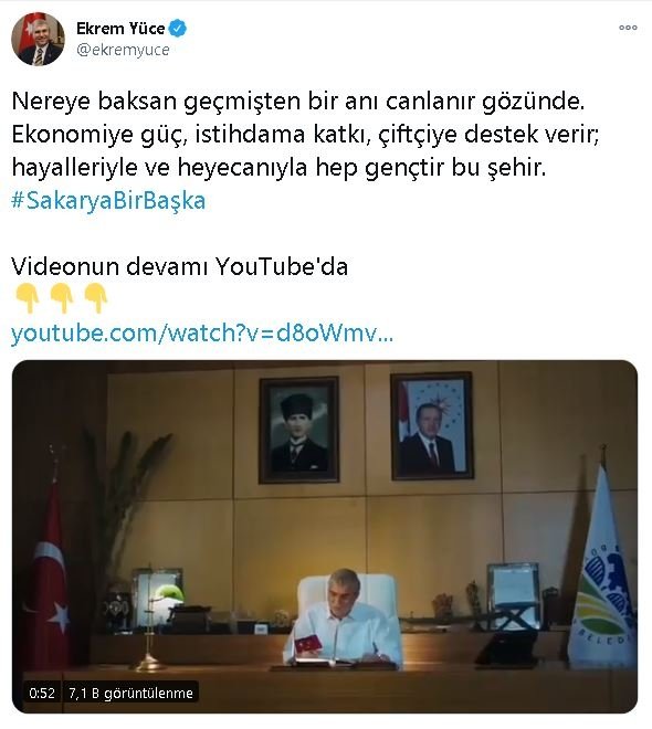 #SakaryaBirBaşka Türkiye gündeminde