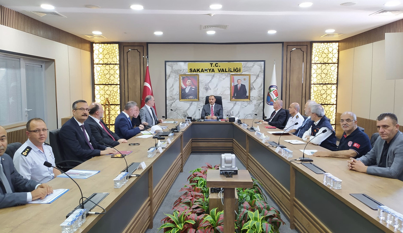 Sakaryada bayram tedbirleri toplantısı gerçekleştirildi