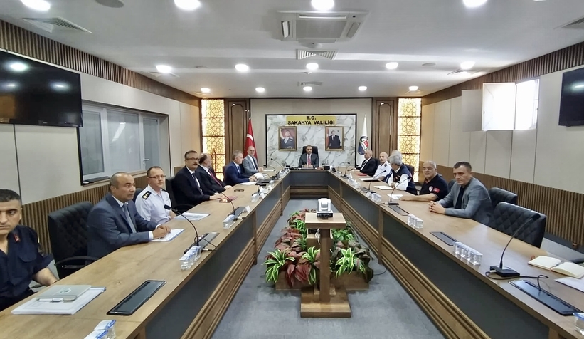 Sakaryada bayram tedbirleri toplantısı gerçekleştirildi