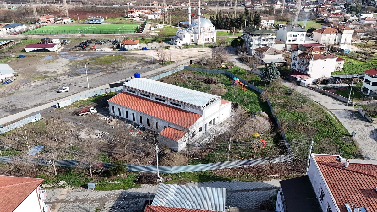 Sakarya’da binlerce kişinin buluşma noktası olacak proje yükseliyor