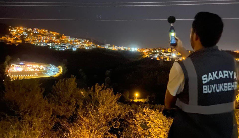 Sakarya’da gürültü kirliliğine geçit verilmiyor