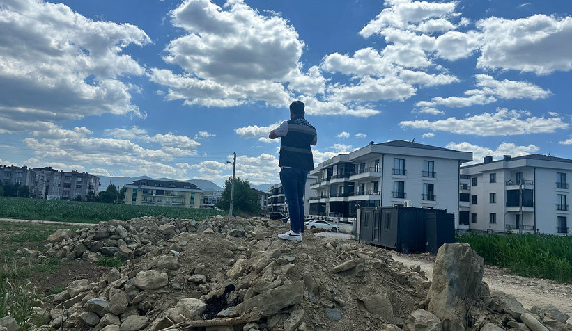 Sakarya’da hafriyat kamyonlarına online takip