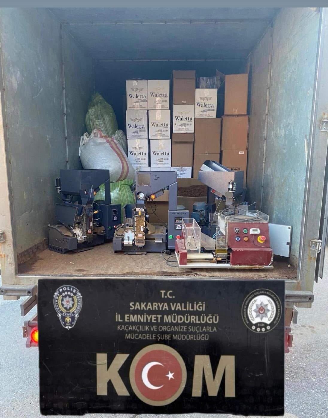 Sakarya’da kaçak tütün operasyonu: 200 kilo tütün ele geçirildi