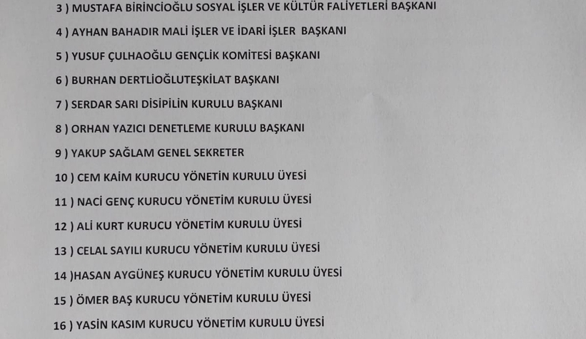Sakarya’da ki Vakfıkebirliler dernekleşti