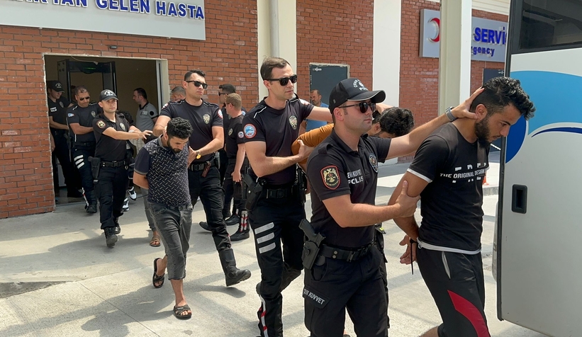 Sakaryada ortaya çıkan 515 çetesi üyeleri adliyede