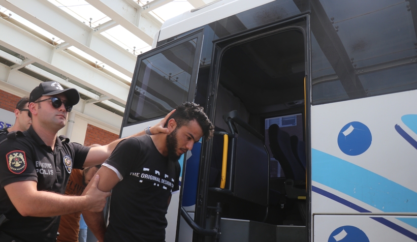 Sakaryada ortaya çıkan 515 çetesi üyeleri adliyede