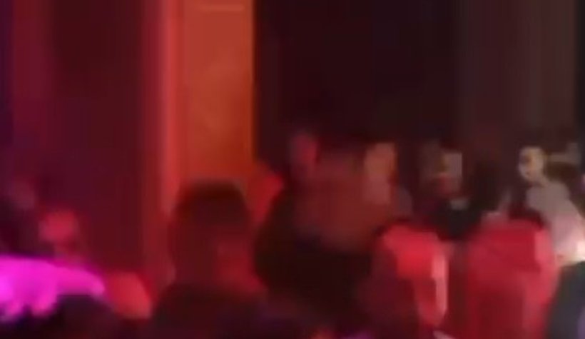 Sakarya’da skandal korona partisi görüntüleri