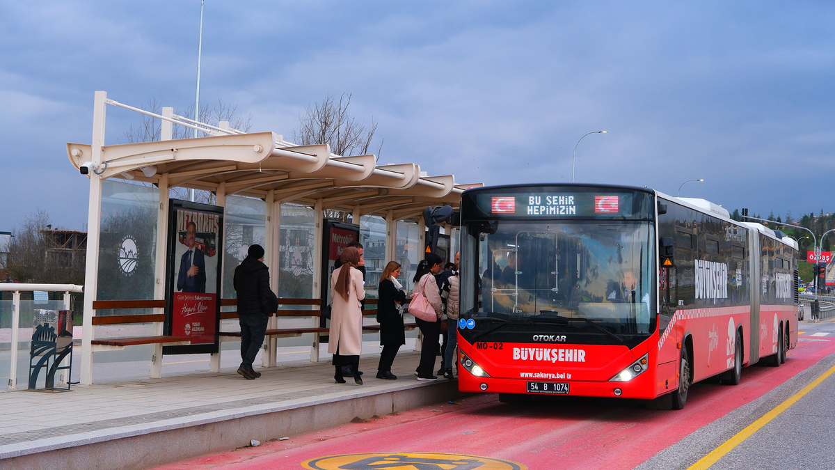 Sakarya’da toplu taşımada ilk tercih Metrobüs