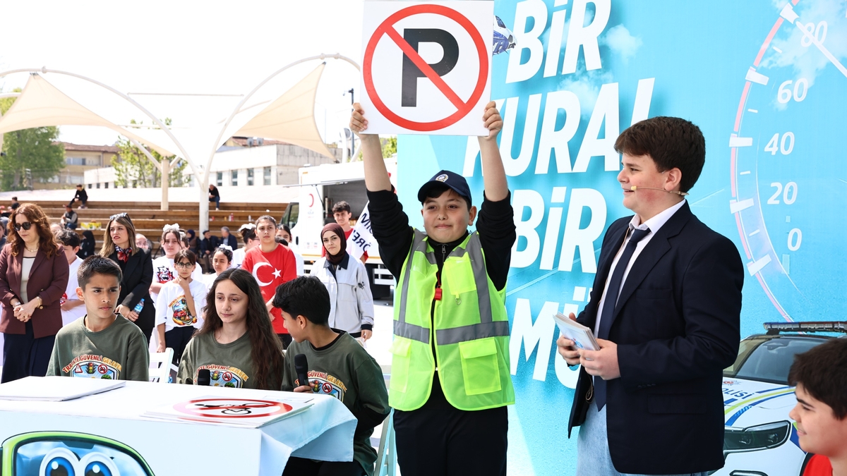 Sakarya’da trafik bilinci küçük yaşta kazandırılıyor