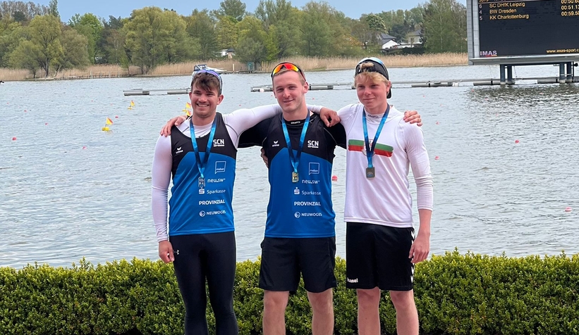 Sakaryalı antrenörün çalıştırdığı Alman takımı yarışlara damga vurdu