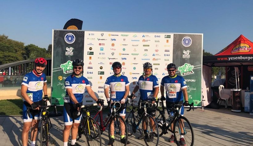 Sakaryalı bisikletçi Bursa'da ikinci oldu
