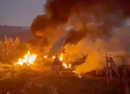 Sakaryalı çiftçiler geceyi bahçelerde ateş yakarak geçirdi