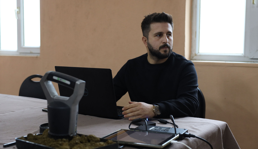 Sakaryalı çiftçilere yerinde toprak analizi hizmeti