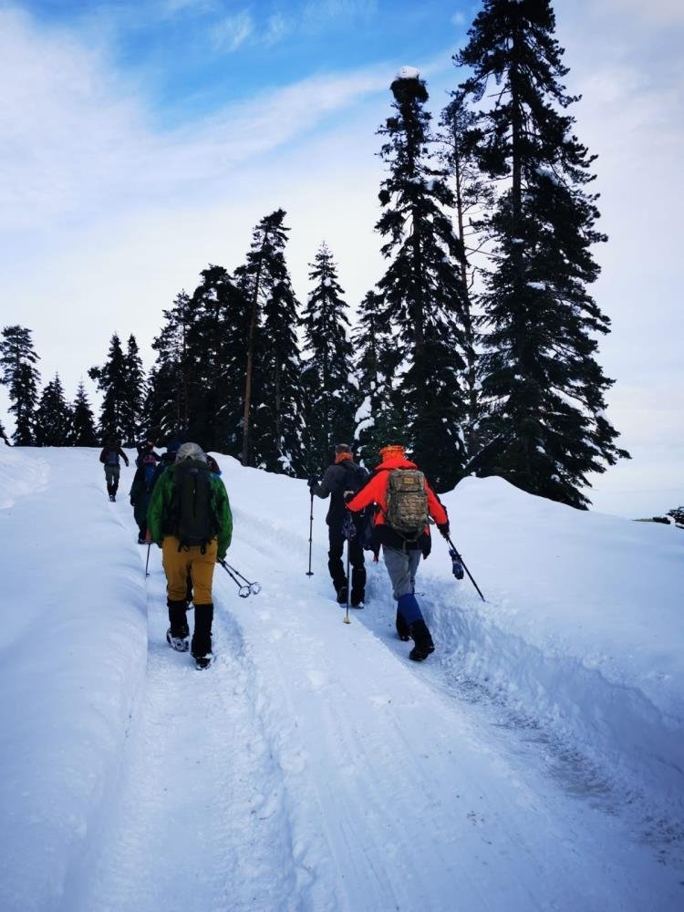 Sakaryalı dağcılar Kardüz Yaylasına çıktı