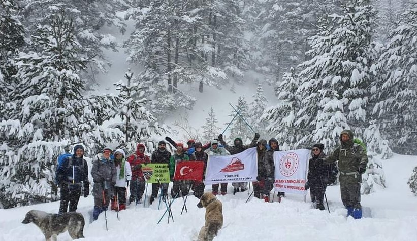 Sakaryalı dağcılar mahsur kaldı