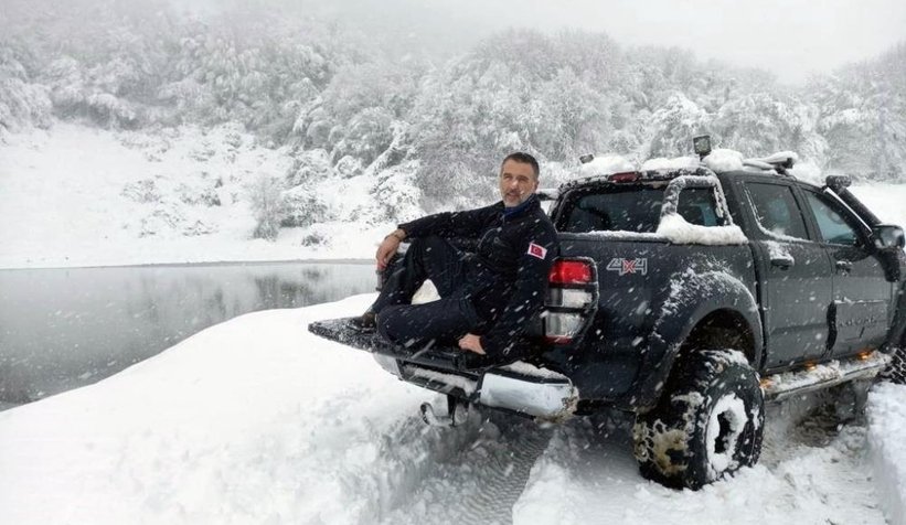 Sakaryalı off-roadcıların kar keyfi