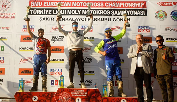 Sakaryalı sporcudan Motokros Şampiyonası'nda ikincilik