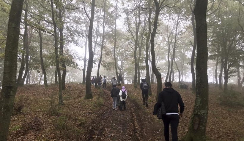 Sakarya’nın güzelliklerini bu yürüyüşle keşfettiler