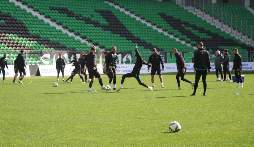 Sakaryaspor, Ankaraspor maçına hazırlanıyor