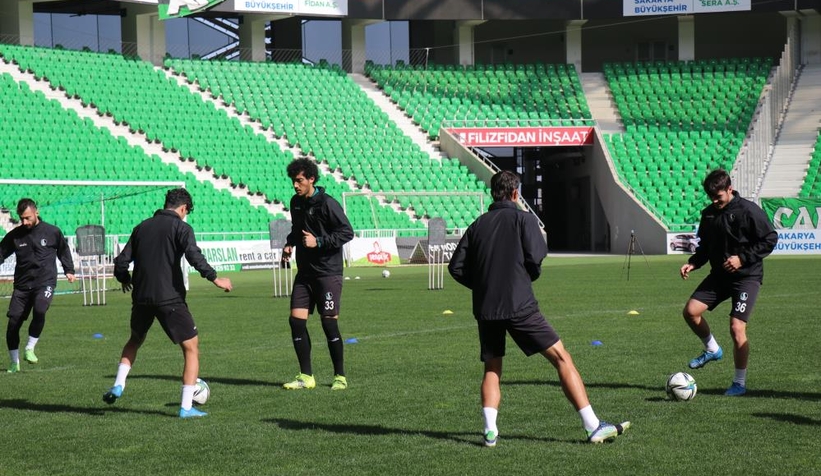 Sakaryaspor, Ankaraspor maçına hazırlanıyor