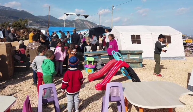 Sakaryaspor'dan Hatay Kırıkhan’a çadır kent