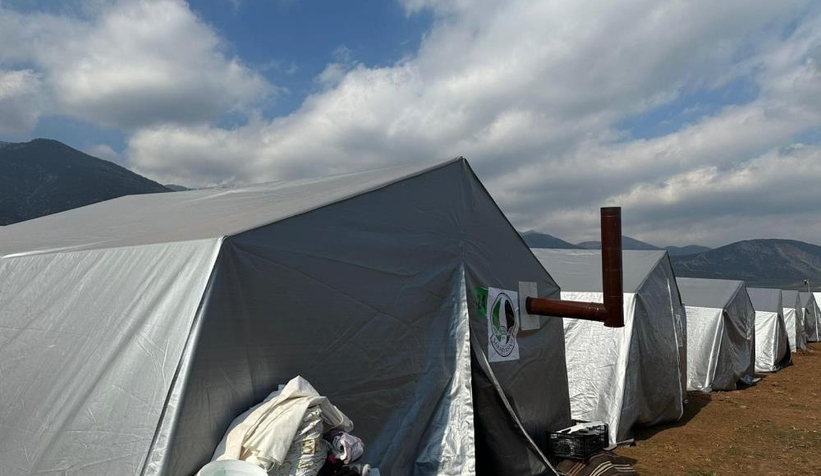 Sakaryaspor'dan Hatay Kırıkhan’a çadır kent