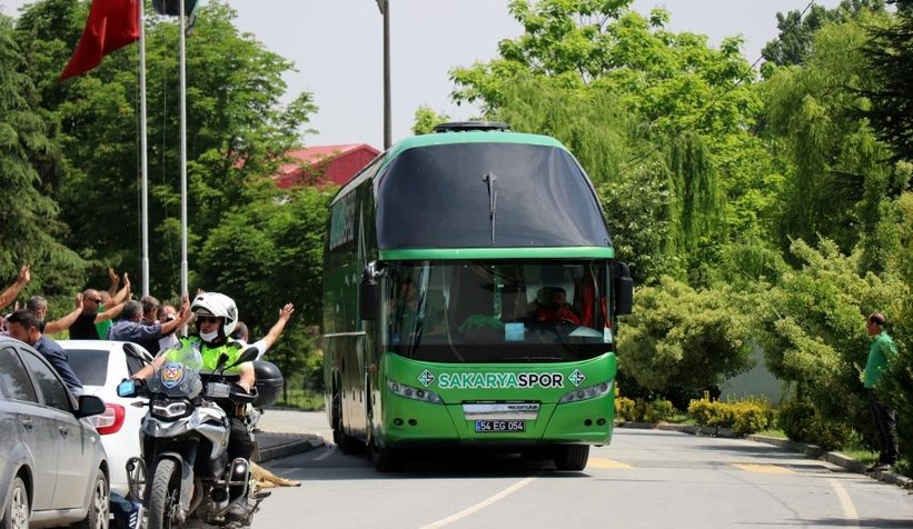 Sakaryaspor finale böyle uğurlandı