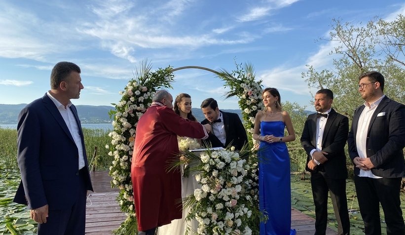 Sakaryaspor futbolcusu Canberk dünyaevine girdi