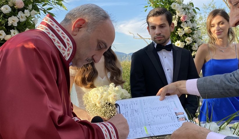 Sakaryaspor futbolcusu Canberk dünyaevine girdi