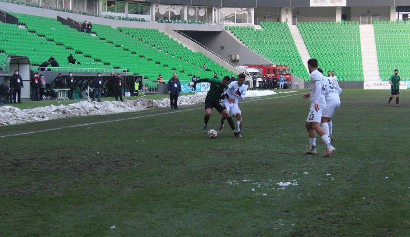 Sakaryaspor galibiyeti koruyamadı