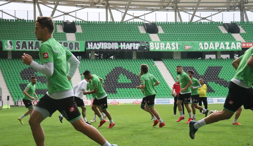 Sakaryaspor, Play-Off öncesi son idmanına çıktı