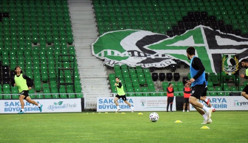 Sakaryaspor, son idmanına çıktı