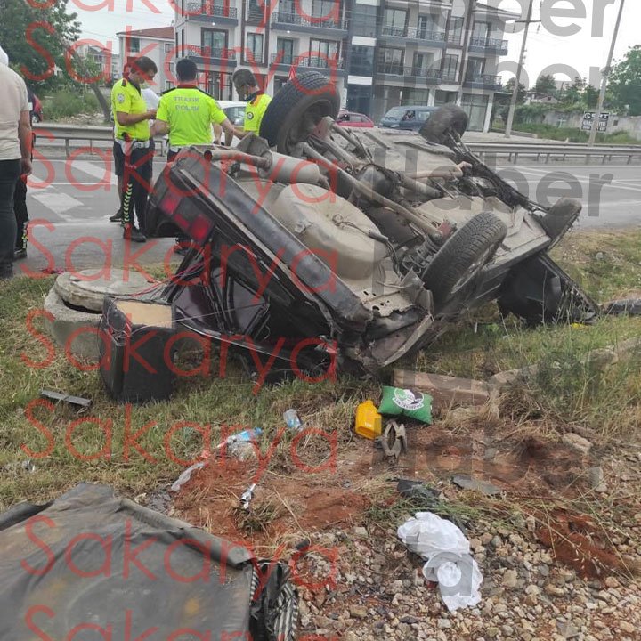 Sakaryaspor taraftarı kazada öldü