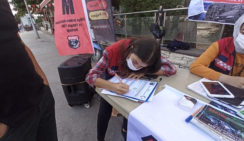 SAKTİM Akyazı'da stand açtı