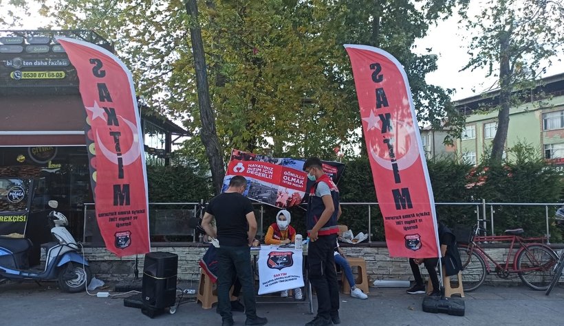 SAKTİM Akyazı'da stand açtı