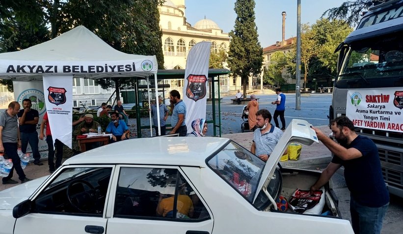 SAKTİM orman yangınlarıyla mücadeleye desteğe gitti