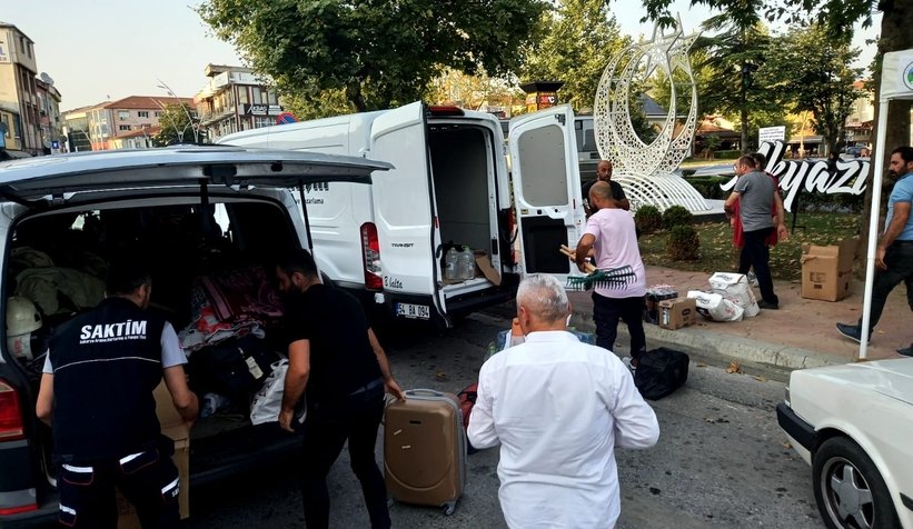 SAKTİM orman yangınlarıyla mücadeleye desteğe gitti