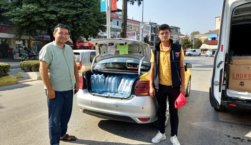 SAKTİM orman yangınlarıyla mücadeleye desteğe gitti