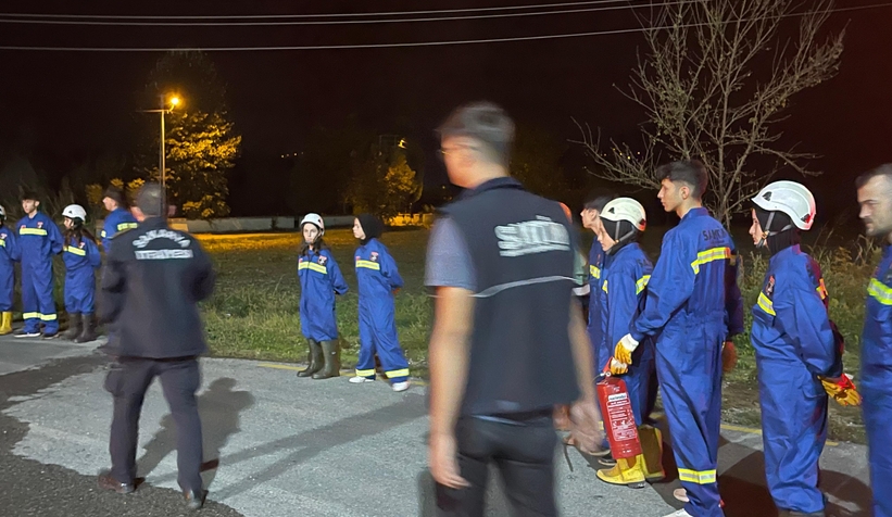 SAKTİM üyeleri yangın eğitimi aldı