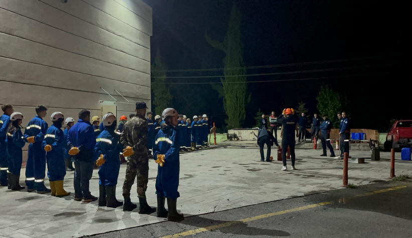 SAKTİM üyeleri yangın eğitimi aldı