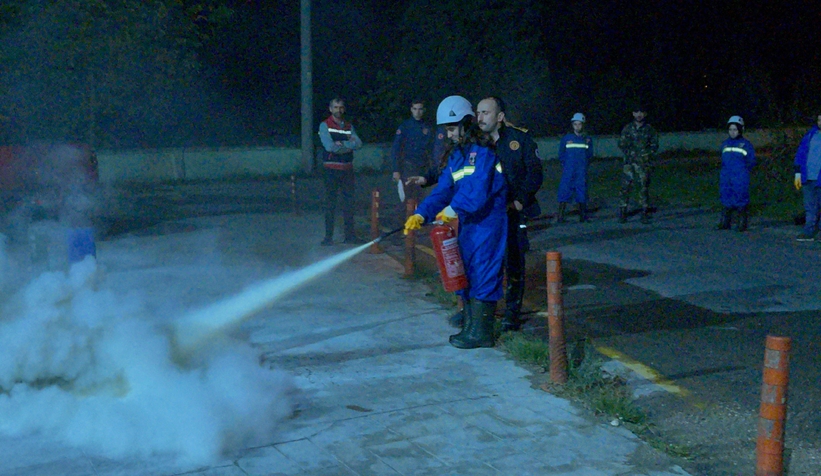 SAKTİM üyeleri yangın eğitimi aldı