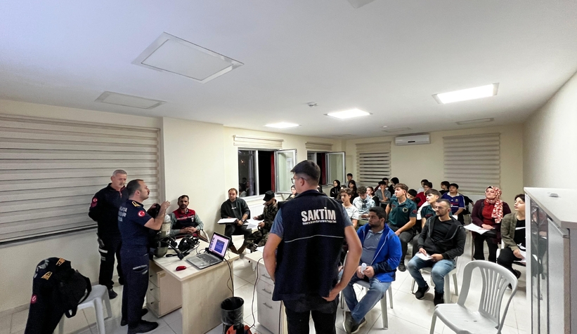 SAKTİM üyeleri yangın eğitimi aldı