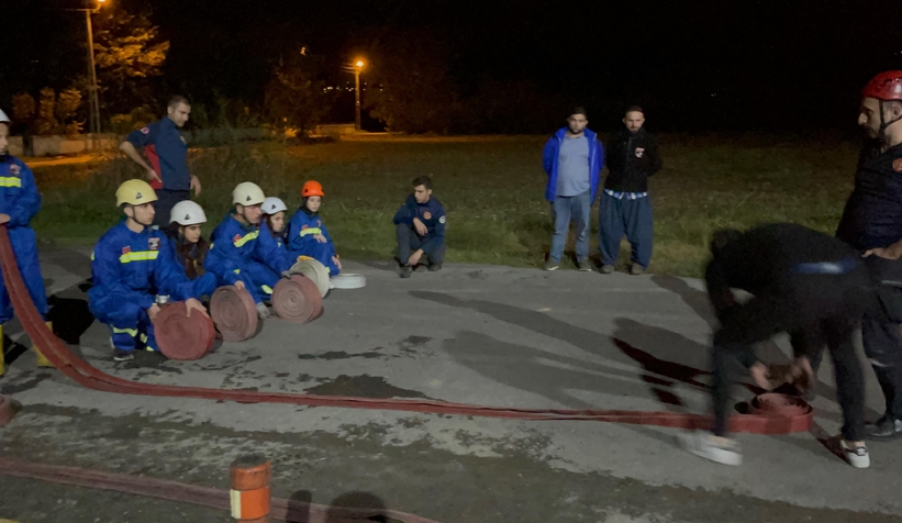 SAKTİM üyeleri yangın eğitimi aldı